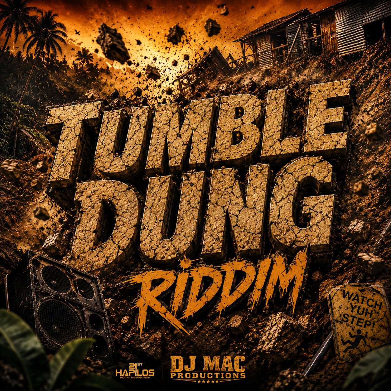 DJ MAC – TUMBLE DOWN RIDDIM cover artwork